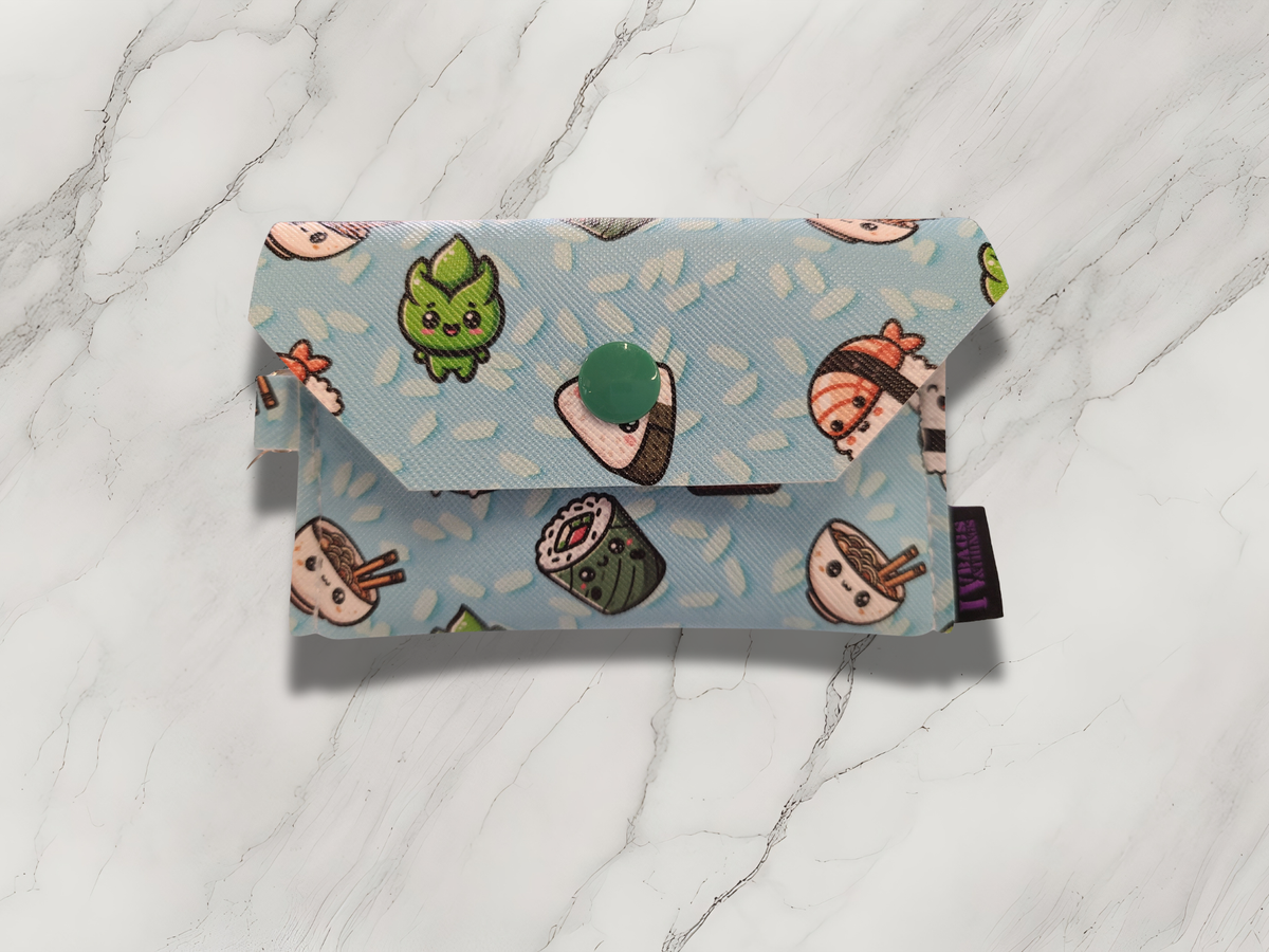 Kawaii Sushi Card Wallet