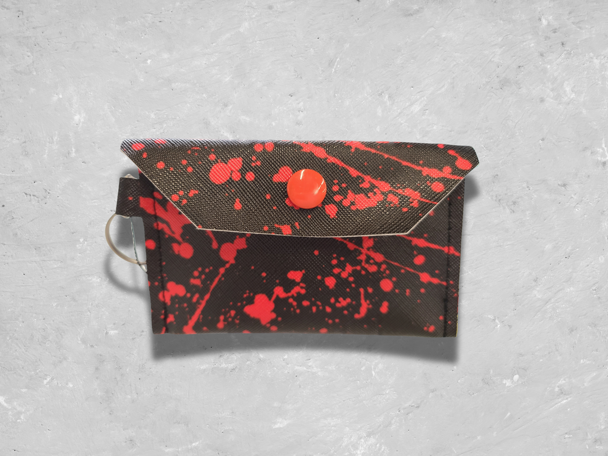 Scarlet Surge Card Wallet