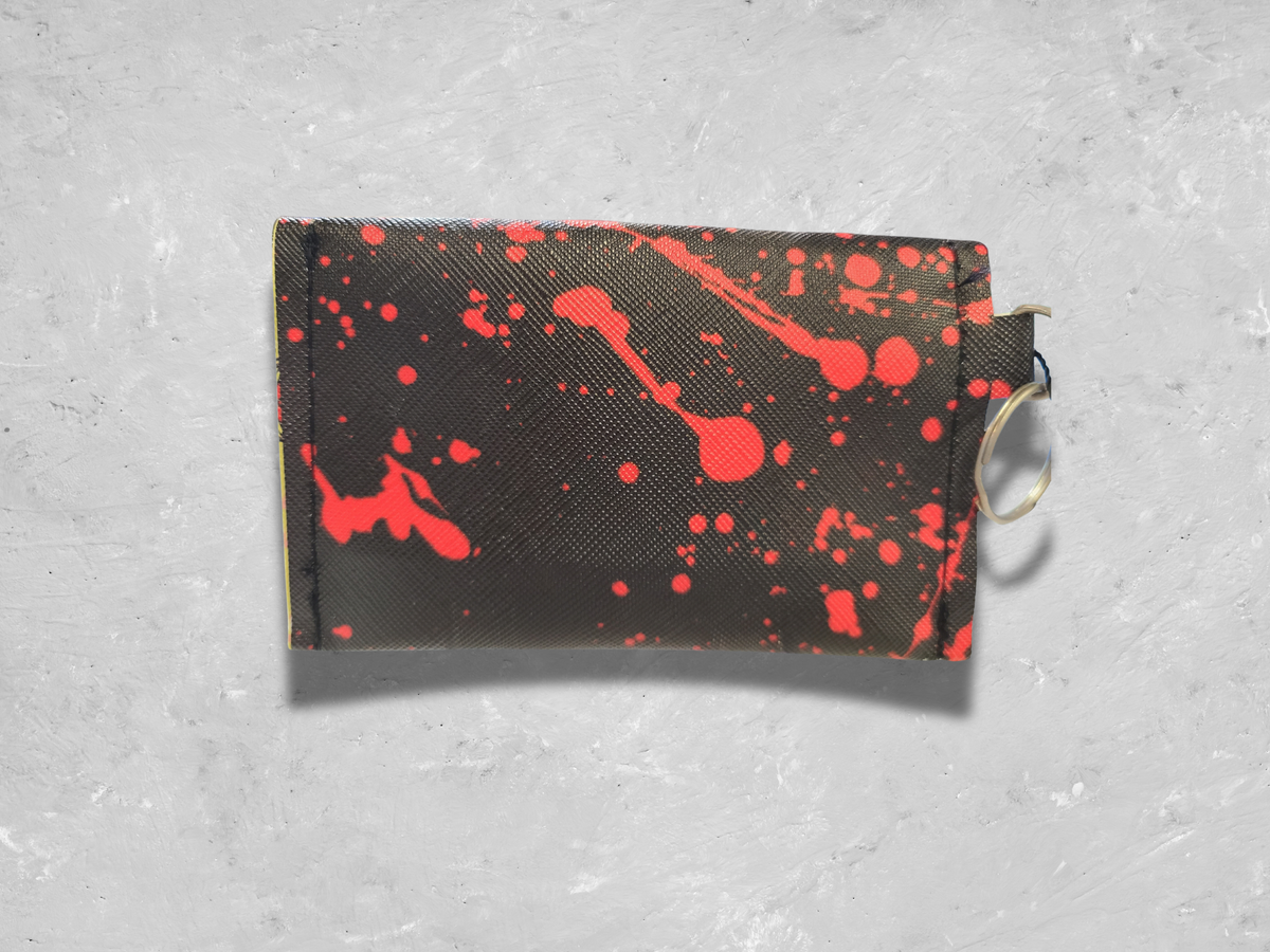 Scarlet Surge Card Wallet