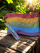 Loud an Proud Zipper Pouch – Handmade Multicolor Wristlet | IV Bags & Things