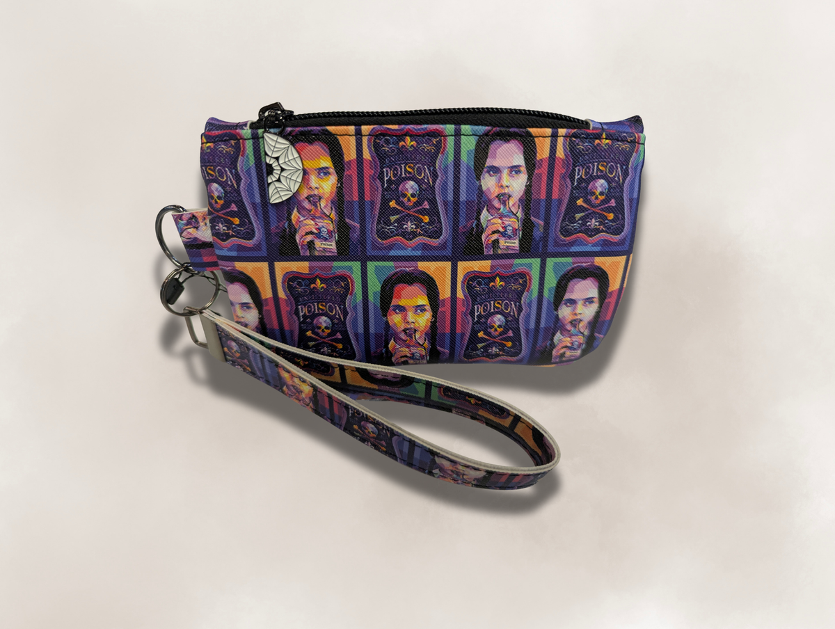 Child Of Woe Print Wristlet