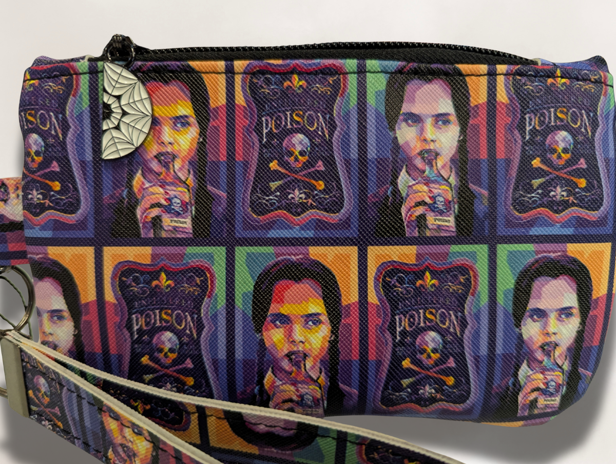 Child Of Woe Print Wristlet