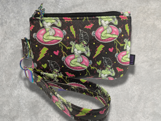 Frankie's Bride Print Wristlet