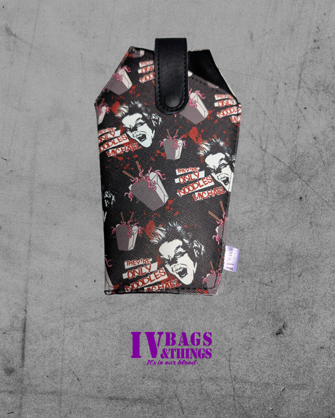 The Shade Slayer – Coffin-Shaped Sunglass Holder (Customizable Fabric)