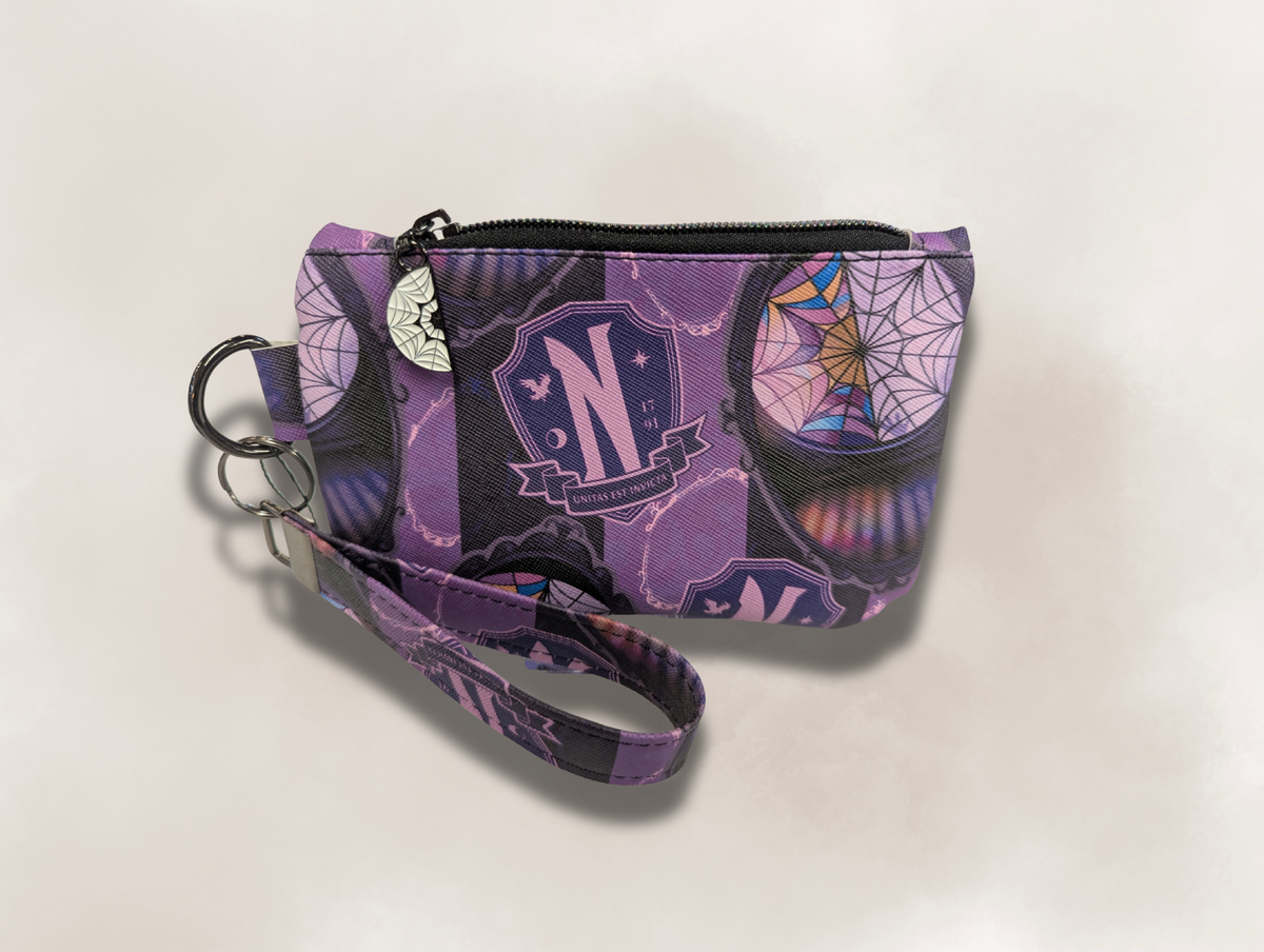 Nevermore Academy Print Wristlet