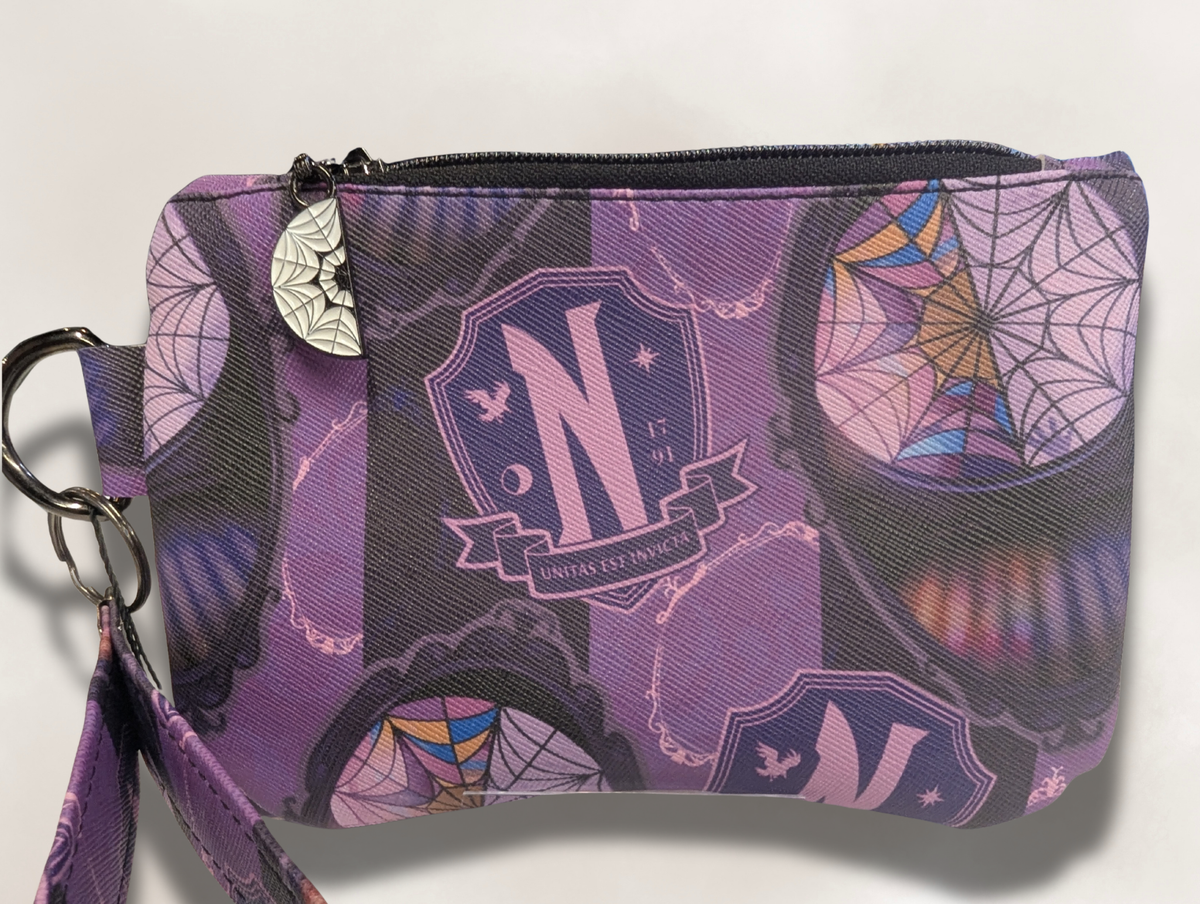 Nevermore Academy Print Wristlet