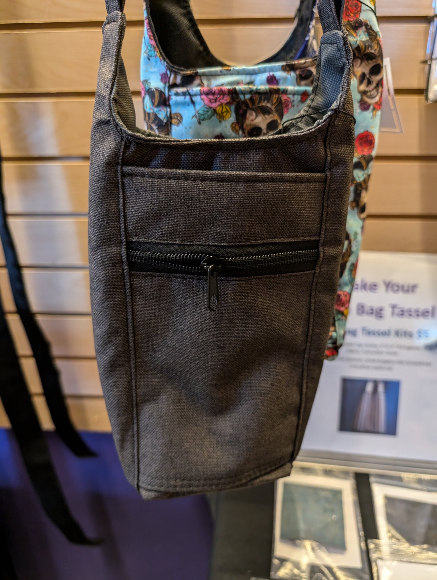 Water Bottle Holder – Custom Handmade by IV BAGS & THINGS | Exclusive Fabrics
