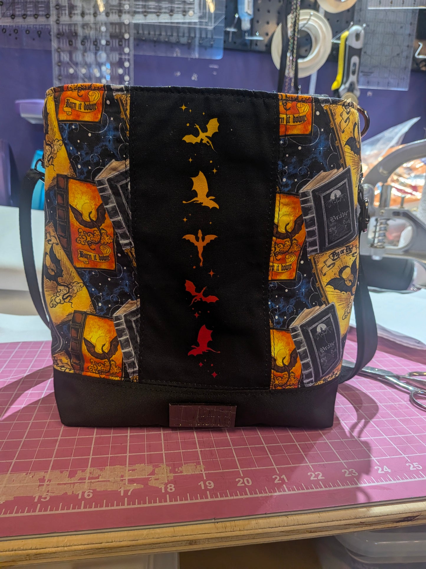 Fourth Wing Inspired Dragon RiderEllie Bucket Bag