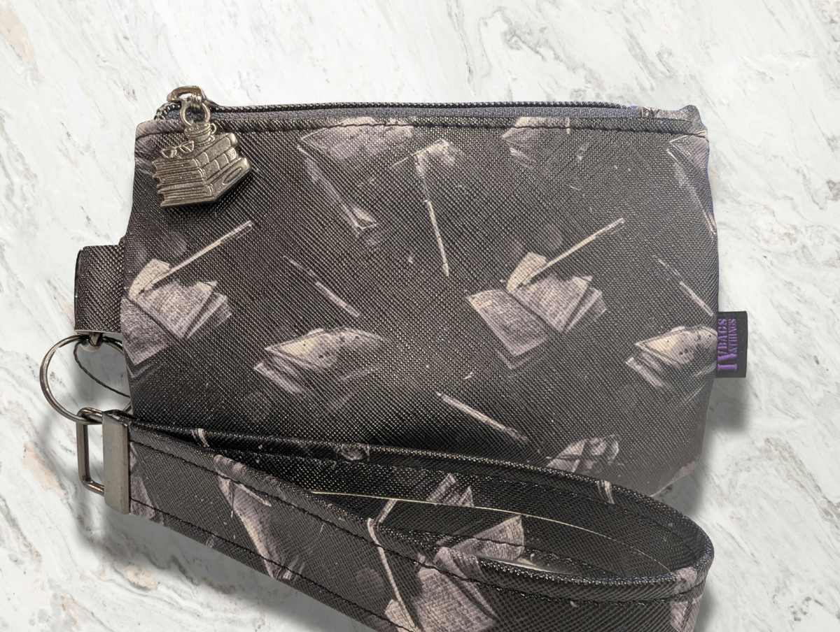 Writer’s Desk Print Wristlet