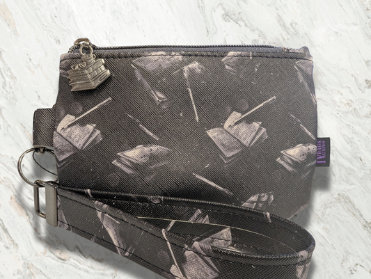 Writer’s Desk Print Wristlet