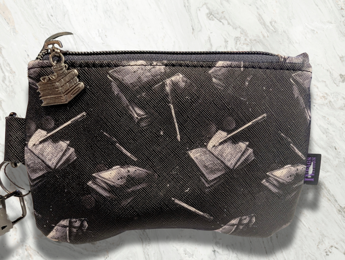 Writer’s Desk Print Wristlet